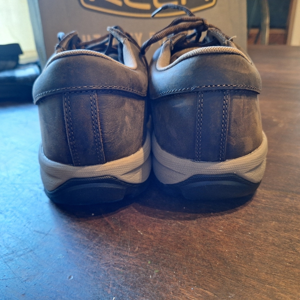 New In Box KEEN Utility LA Conner ESD Aluminum Toe Leather Work Shoe Sz 12W - Picture 4 of 8